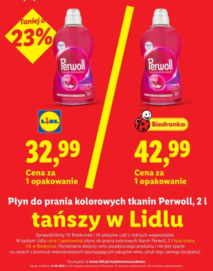 Płyn do prania kolorowych tkanin Perwoll
