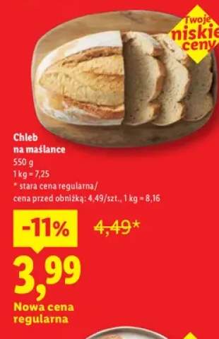 Chleb na maślance