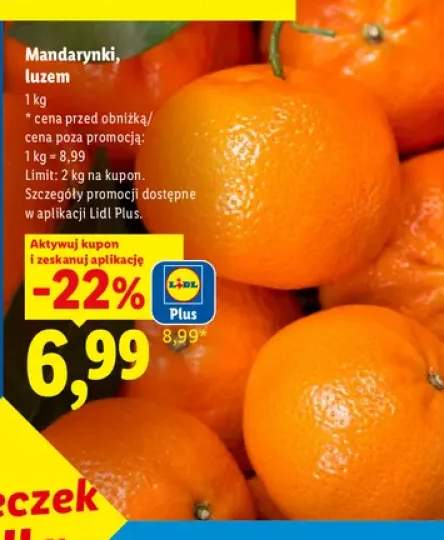 Mandarynki luzem