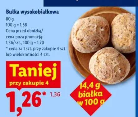 Bułka wysokobiałkowa