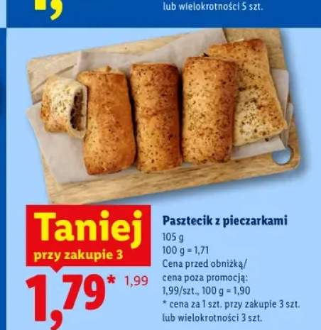 Pasztecik z pieczarkami