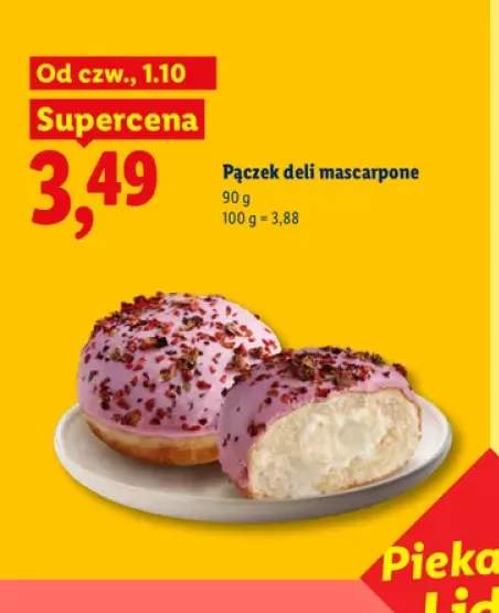 Pączek deli mascarpone
