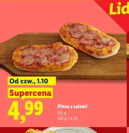 Pinsa z salami