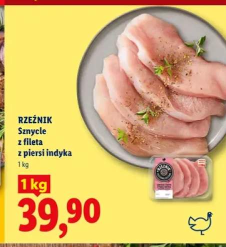 Sznycle z fileta z piersi indyka Rzeźnik
