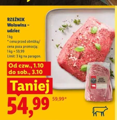 Wołowina udziec Rzeźnik