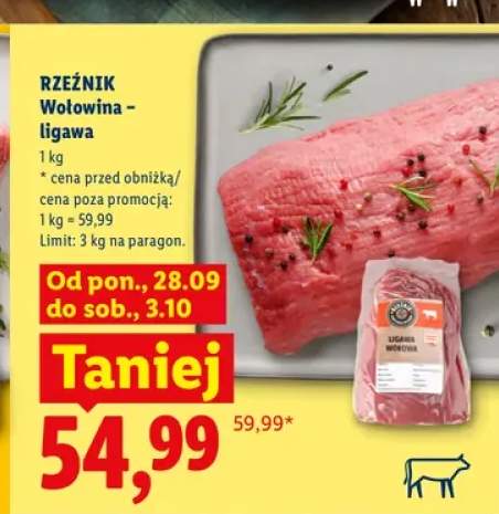 Wołowina ligawa Rzeźnik