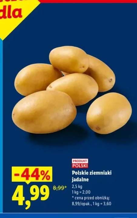 Ziemniaki jadalne polskie