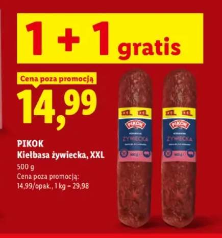 Kiełbasa żywiecka XXL Pikok