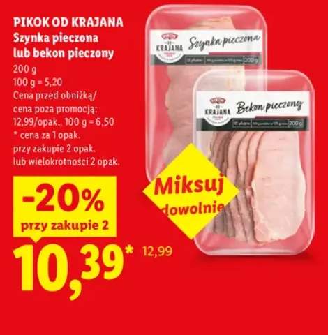 Szynka pieczona Pikok Od Krajana +1 wariant