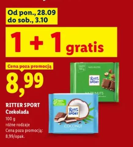 Czekolada Ritter Sport