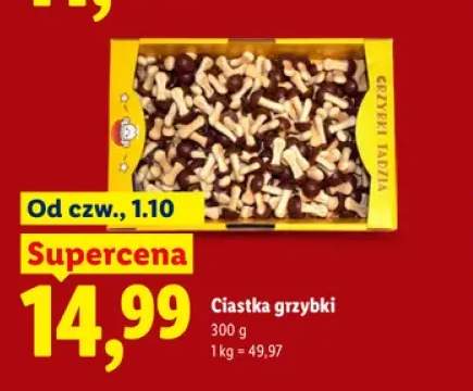 Ciastka grzybki Grzybki Tadzia