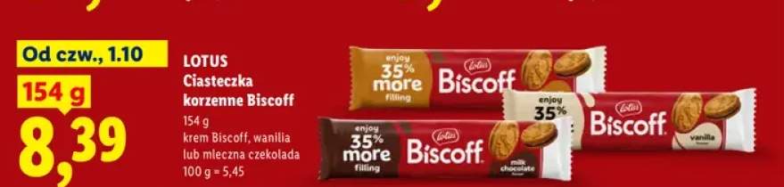 Ciasteczka korzenne Biscoff krem Biscoff Lotus +2 warianty