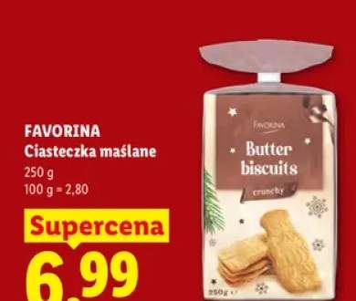 Ciasteczka maślane Favorina