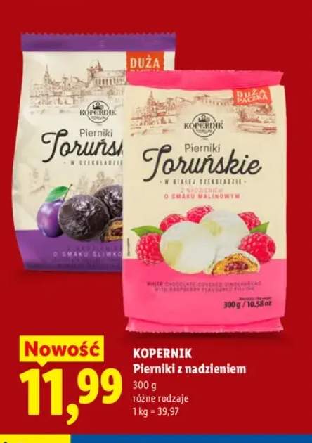 Pierniki z nadzieniem Kopernik