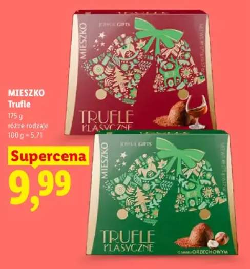 Trufle klasyczne Mieszko +1 wariant