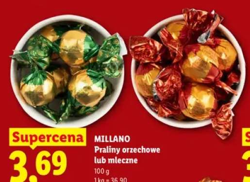 Praliny orzechowe Millano +1 wariant