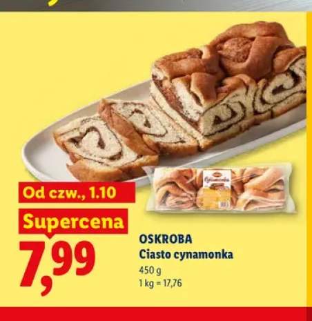 Ciasto cynamonka Oskroba