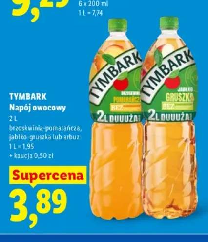 Napój owocowy brzoskwinia-pomarańcza Tymbark +2 warianty