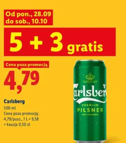 Piwo Carlsberg