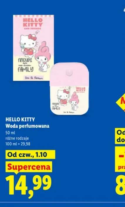 Woda perfumowana Hello Kitty