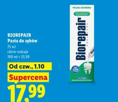 Pasta do zębów Biorepair
