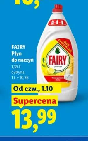 Płyn do naczyń cytryna Fairy