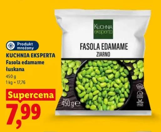 Fasola edamame łuskana Kuchnia Eksperta