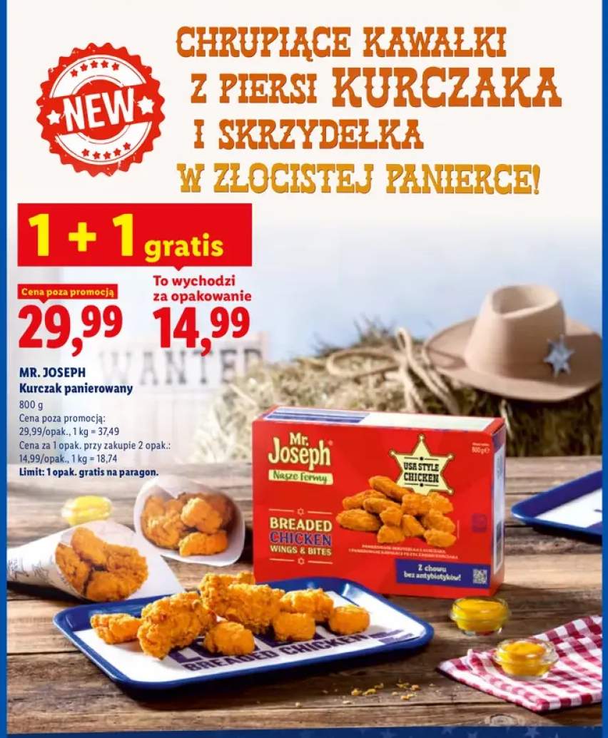 Kurczak panierowany Mr. Joseph