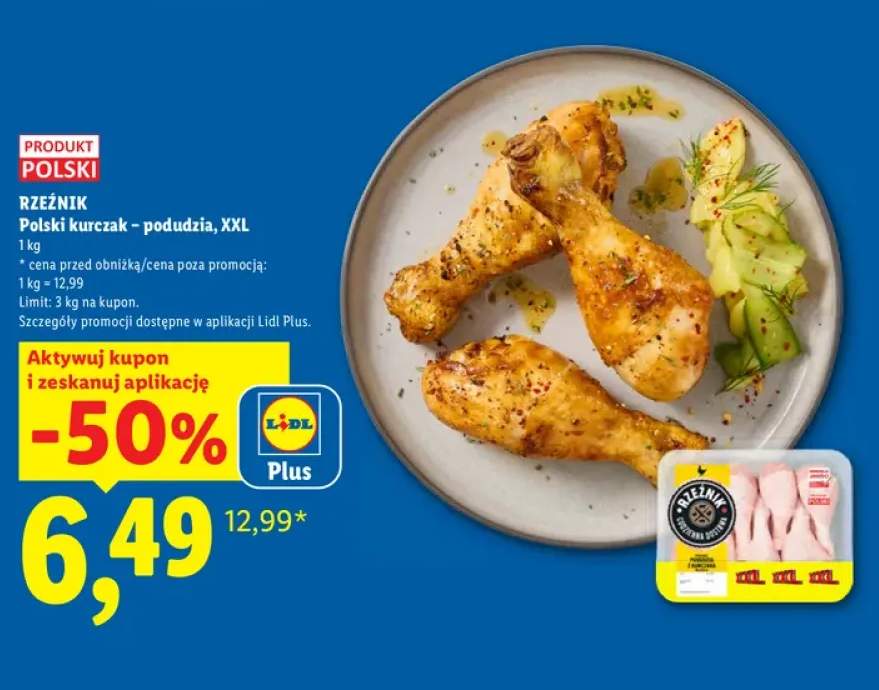 Polski kurczak - podudzia XXL Rzeźnik