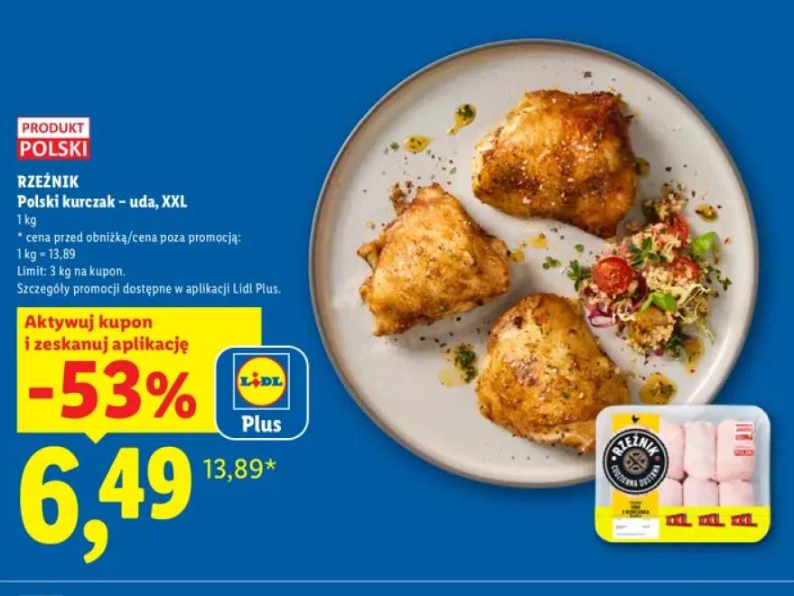 Polski kurczak - uda XXL Rzeźnik