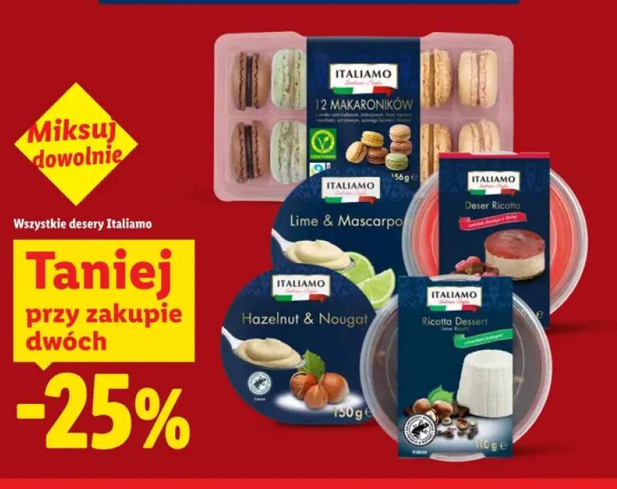 Desery Italiamo +4 warianty
