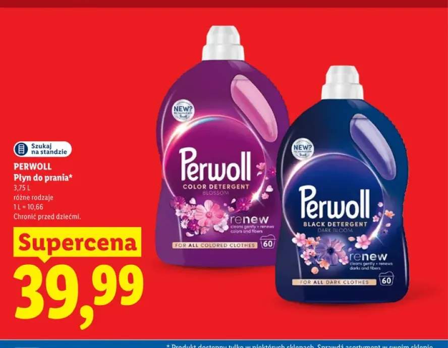 Płyn do prania Renew Color Blossom Perwoll +1 wariant