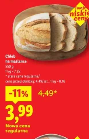 Chleb na maślance