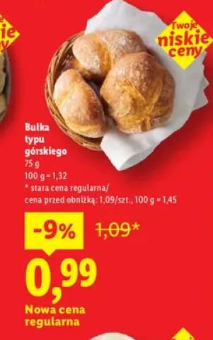Bułka typu górskiego