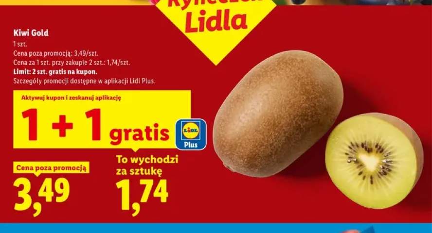 Kiwi Gold Ryneczek Lidla