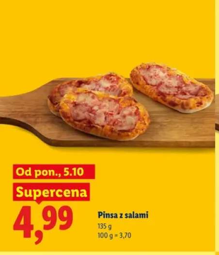 Pinsa z salami