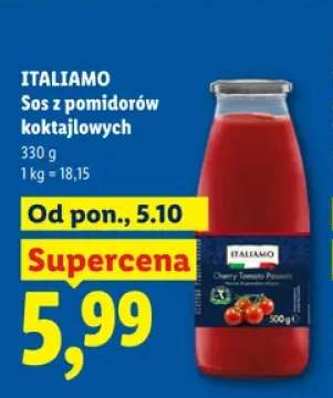 Sos z pomidorów koktajlowych Italiamo