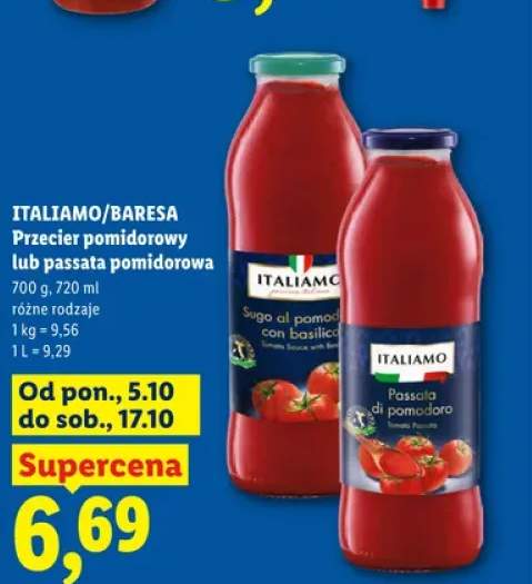Przecier pomidorowy Italiamo +1 wariant