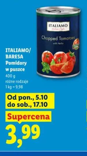 Pomidory w puszce Italiamo/Baresa