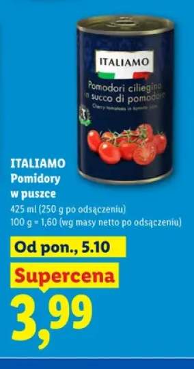 Pomidory w puszce Italiamo