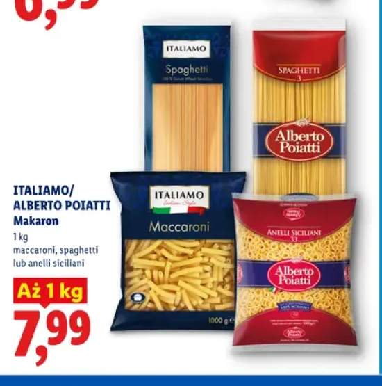 Makaron maccaroni Italiamo +3 warianty