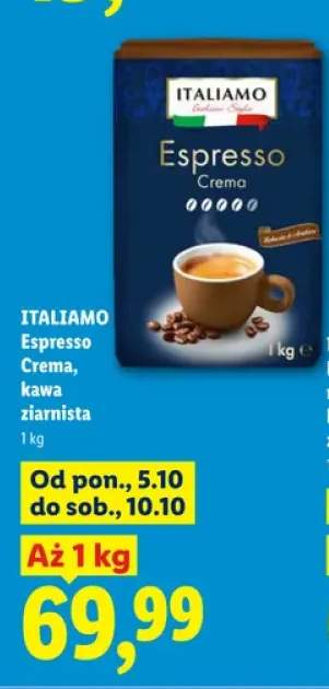 Kawa ziarnista Espresso Crema Italiamo
