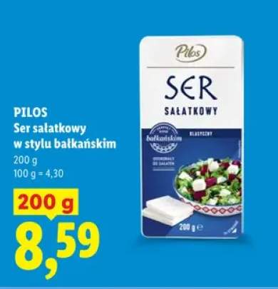 Ser sałatkowy w stylu bałkańskim Pilos