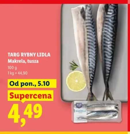 Makrela tusza Targ Rybny Lidla
