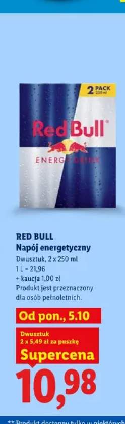 Napój energetyczny Red Bull 2-pak