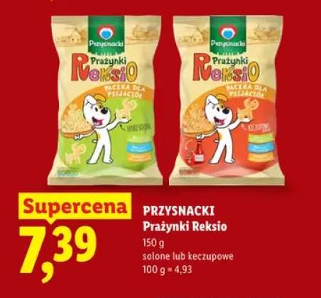 Prażynki Reksio keczupowe Przysnacki +1 wariant