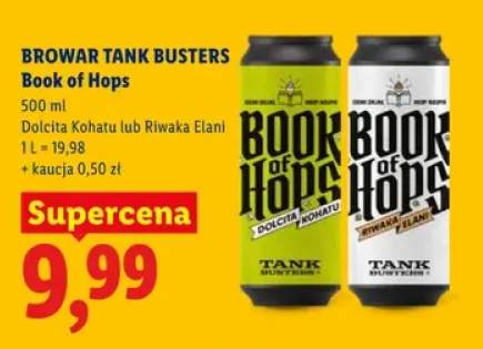 Piwo Browar Tank Busters Book of Hops Dolcita Kohatu +1 wariant