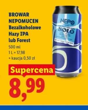 Piwo bezalkoholowe Browar Nepomucen Hazy IPA +1 wariant