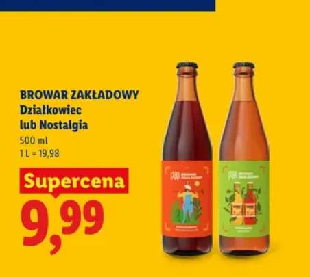 Piwo Browar Zakładowy Działkowiec +1 wariant