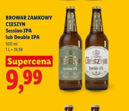 Piwo Browar Zamkowy Cieszyn Session IPA +1 wariant